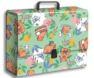 Teczki i skoroszyty - Penmate Teczka z rączką B4 Jumbo Kapibara Łąka - miniaturka - grafika 1