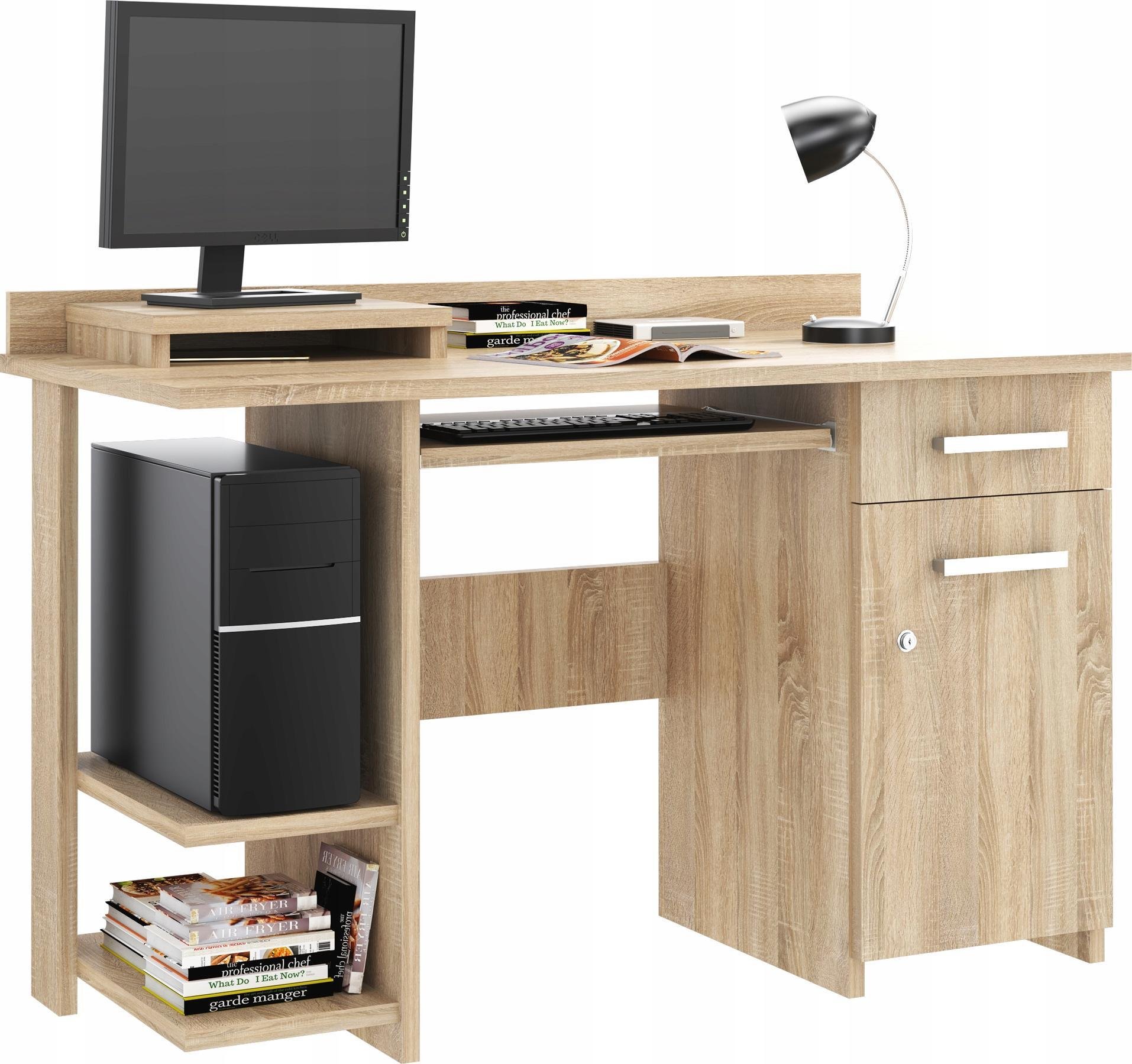 Biurko MartigoPlus Alfa Dąb Sonoma 124 cm x 60 cm