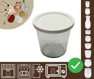 Słoiki WECK / plastikowe wieko słoik 580ml MOLD / Wamar-Sosenka - Pojemniki kuchenne Słoiki WECK / plastikowe wieko słoik 580ml MOLD / Wamar-Sosenka - Pojemniki kuchenne - miniaturka - grafika 1