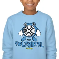 Bluzy dla dziewczynek - Bluza Dziecięca Blue Bez Kaptura Prezent Dla Dziecka Poliwhirl 152 Wzory - miniaturka - grafika 1