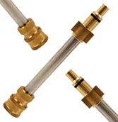 Inne akcesoria do nawadniania - LANCA PRZEDŁUŻKA ADAPTER SZYBKOZŁĄCZKA 1/4 QC DO MYJKI LAVOR PARKSIDE 16CM - miniaturka - grafika 1