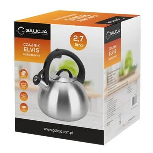 Czajnik ze stali nierdzewnej 2,7 l ELVIS - Czajniki na gaz - miniaturka - grafika 1