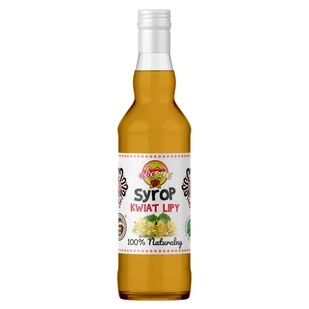Syrop z kwiatu lipy 500ml - Syropy i koncentraty owocowe - miniaturka - grafika 1