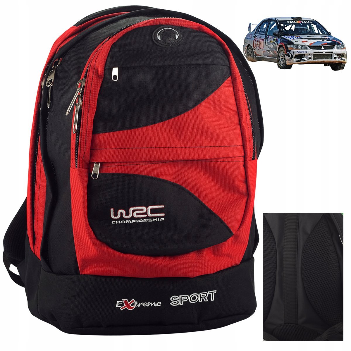 Plecak szkolny dla chłopca młodzieżowy 32l WRC Produkt Polski Convey