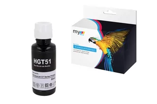 Komplet zamiennik tuszów HP GT51 GT52 CMYK marki My Office - Tusze zamienniki - miniaturka - grafika 2