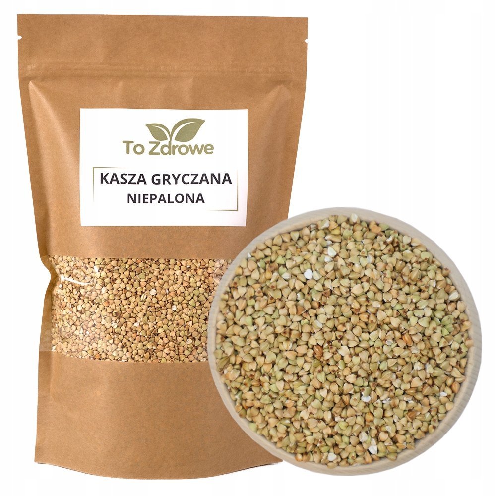 KASZA GRYCZANA NIEPALONA 500g naturalna jakość PREMIUM To Zdrowe