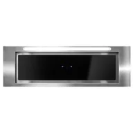 Okapy kuchenne - Afrelli AW-13 Piano Gesto 90 Inox/czarny - miniaturka - grafika 1