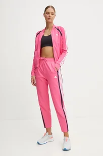 adidas dres Teamsport damski kolor różowy IX3745 - Dresy damskie - miniaturka - grafika 1