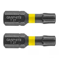 Wkrętarki - Graphite Bity udarowe TX27 x 25 mm, 2 szt. TOP-56H515 - miniaturka - grafika 1