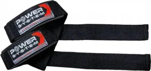 Power System Paski Power Straps - Black/Red - Pozostały sprzęt i akcesoria do ćwiczeń - miniaturka - grafika 1