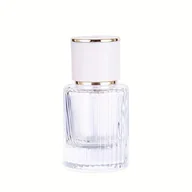 Pozostałe akcesoria kosmetyczne - TEMU 30ml Szklana Butelka Perfumowa Z Możliwością Wznowienia Z Białą Pokrywką - Przenośna Pusta Butelka Do Kosmetyków W Formacie Podróży Do - miniaturka - grafika 1