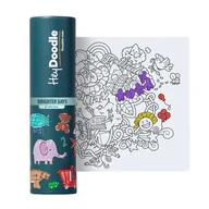 Maty edukacyjne - Mata silikonowa do kolorowania A4 - Słoneczne Bazgrołki - miniaturka - grafika 1