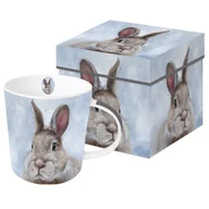 Kubki - Królik Kubek Porcelanowy w Ozdobnym Pudełku 350 ml - miniaturka - grafika 1
