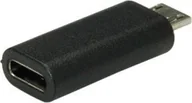 Złącza, przejściówki, adaptery - Adapter AV Value VALUE Adapter USB 2.0, Micro B - Type C, M/F - miniaturka - grafika 1