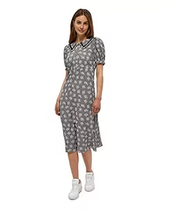 Desires Damska sukienka Helen, Czarny Pr, XXL - Sukienki - miniaturka - grafika 1