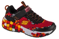 Moda i Uroda OUTLET - Skechers Mega-Craft 3.0 402182L-BKRD, dla chłopca, buty sneakers, Czarne - miniaturka - grafika 1