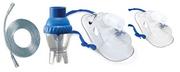 Inhalatory i akcesoria - Flexicare Zestaw nebulizacyjny MaxiNeb z 2 maskami - dla dorosłych i dzieci - miniaturka - grafika 1