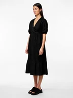 Sukienki - Pieces Sukienka w kolorze czarnym - miniaturka - grafika 1