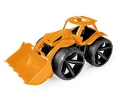 Samochody i pojazdy dla dzieci - Maximus spychacz pomarańczowy - miniaturka - grafika 1