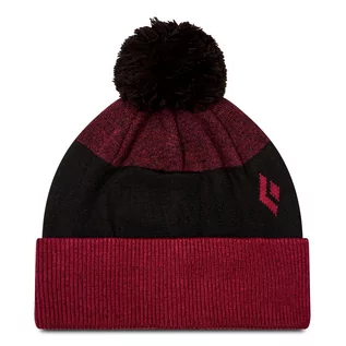 Czapki damskie - Black Diamond Czapka Pom Beanie AP721002 9061 Bordowy Czarny - grafika 1