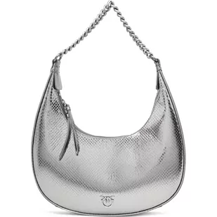 Pinko Skórzane hobo BRIOCHE CLASSIC - Torebki damskie - miniaturka - grafika 1