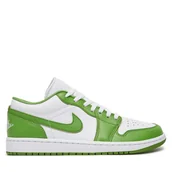 Sneakersy męskie - Sneakersy Nike Air Jordan 1 Low Se HF4823 100 Biały - miniaturka - grafika 1
