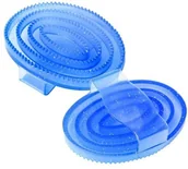 Szczotki dla konia - START Zgrzebło gumowe błyszczące GLITTER - miniaturka - grafika 1