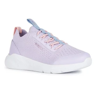 Geox Dziewczęce J Sprintye Girl B sneakersy, Lilac Lt Coral, 26 EU - Buty dla dziewczynek - miniaturka - grafika 1