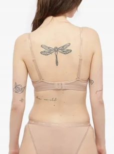 CALVIN KLEIN BIUSTONOSZ USZTYWNIANY BEŻOWY 75B W_A TIA - Biustonosze - miniaturka - grafika 1
