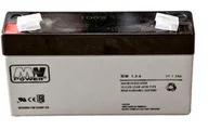 Akumulatory ogólnego zastosowania - MW Power Akumulator MW 1-6 6V - 1,0Ah - miniaturka - grafika 1