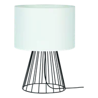 Lampy stojące - Britop Lampa stołowa Valene z kloszem tekstylnym, 44 cm - miniaturka - grafika 1