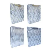 torebki ozdobne wzory geometryczne - Opakowania i torebki na prezenty - miniaturka - grafika 2