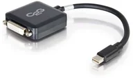 Złącza, przejściówki, adaptery - C2G 20cm Mini DisplayPort to DVI Adapter - Thunderbolt to Single Link DVI-D Converter M/F – Black - miniaturka - grafika 1