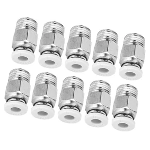 Złączki pneumatyczne proste, złączki pneumatyczne z gwintem M10, złączki pneumatyczne do drukarek 3D, złączki pneumatyczne proste PC4-01, akcesoria do drukarek 3D - Filamenty i akcesoria do drukarek 3D - miniaturka - grafika 1