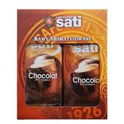 Kawa - Brak Sati zestaw 2x250g kawa czekoladowa mielona SATI.CZEK.2X250G.MIE - miniaturka - grafika 1