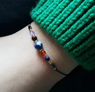 Bransoletki - Bransoletka znak zodiaku PANNA - NATURALNE KAMIENIE - super prezent - miniaturka - grafika 1