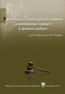 Psychologia - Psychologiczne i interdyscyplinarne problemy... - miniaturka - grafika 1
