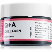 Kremy do twarzy - Q+A Q+A Collagen krem do twarzy na dzień 50 g - miniaturka - grafika 1