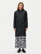 Kurtki damskie - Rains Kurtka przeciwdeszczowa String W 18550 Czarny Regular Fit - miniaturka - grafika 1