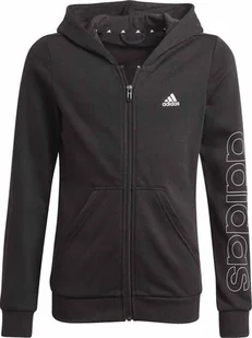 Adidas Bluza dziecięca ADIDAS G LIN FZ HD 128 - Bluzy dla dziewczynek - miniaturka - grafika 1