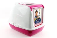 Kuwety dla kotów - Yarro Kuweta Flip pink - miniaturka - grafika 1