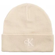 Czapki damskie - Czapka Monogram Embro Beanie K60K612319 PAS (CK529-a) Calvin Klein - miniaturka - grafika 1