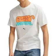 Koszulki sportowe męskie - Koszulka sportowa męska Puma Tshirt Graffiti Tee - miniaturka - grafika 1