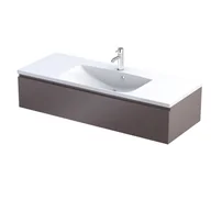 Szafki łazienkowe - Szafka łazienkowa pod umywalkę Oristo Brylant 120 cm brązowy mat OR36-SD1S-120-21R - miniaturka - grafika 1