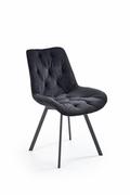 Fotele i krzesła biurowe - Krzesło obrotowe konferencyjne K519 czarny - miniaturka - grafika 1