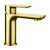 Baterie umywalkowe - Mexen Alfa bateria umywalkowa, złota - 745700-50 - miniaturka - grafika 1