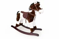 Zabawki na biegunach - Artyk Koń na biegunach brązowo-biały - miniaturka - grafika 1