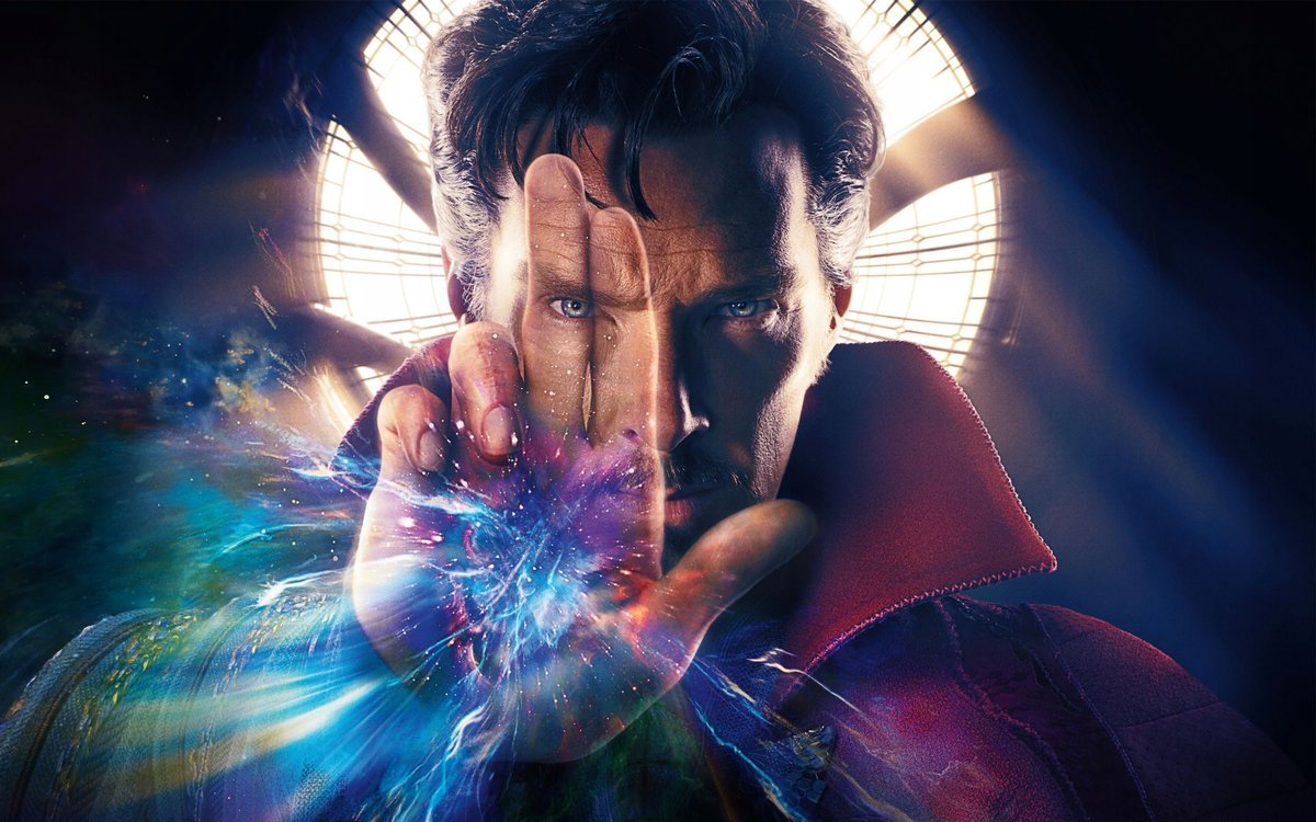 PODKŁADKA POD MYSZ Z Nadrukiem 22x18 cm MARVEL DOKTOR STRANGE Tekst Prezent