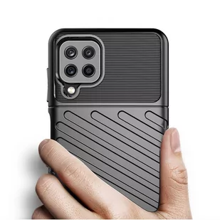 Thunder Case elastyczne pancerne etui pokrowiec Samsung Galaxy A22 4G zielony - Etui i futerały do telefonów - miniaturka - grafika 2