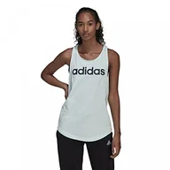 Koszulki i topy damskie - adidas Damski top W Lin Tk Tanktop, Menhie/Tinley, S - miniaturka - grafika 1